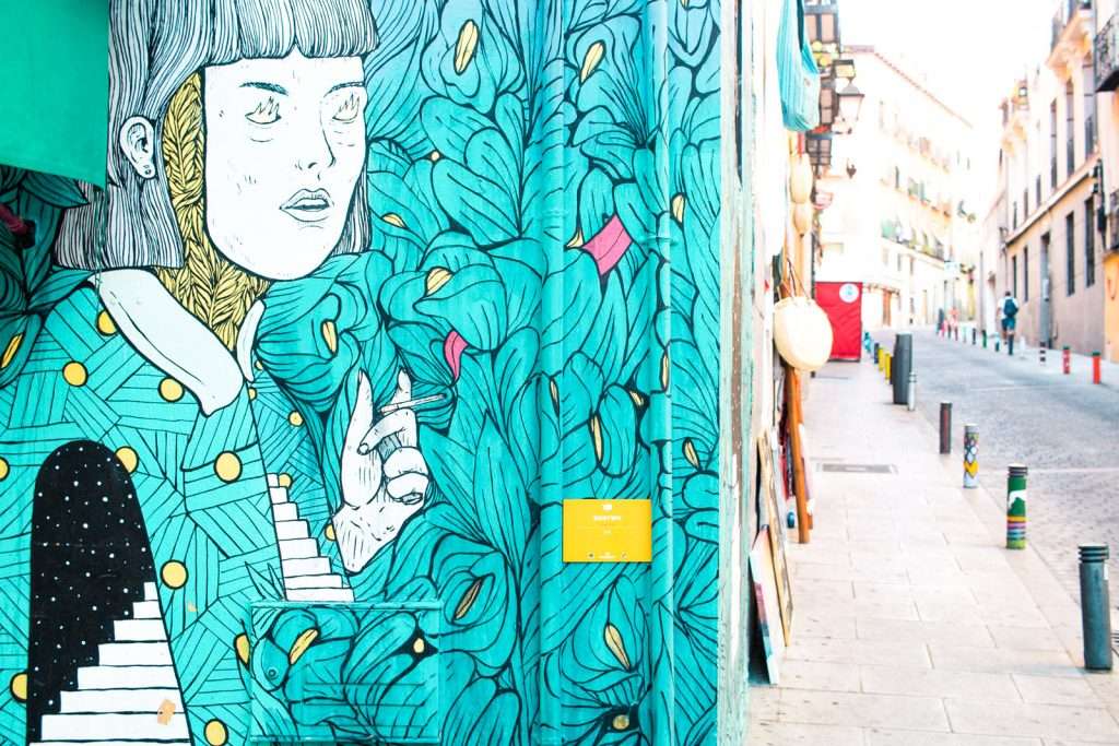 cosa fare e vedere a Madrid: street art Lavapiés