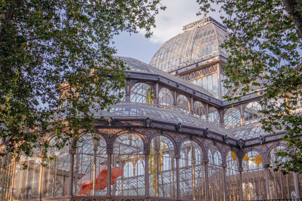 cosa fare e vedere a Madrid: Parco del Retiro, Palacio de Cristal