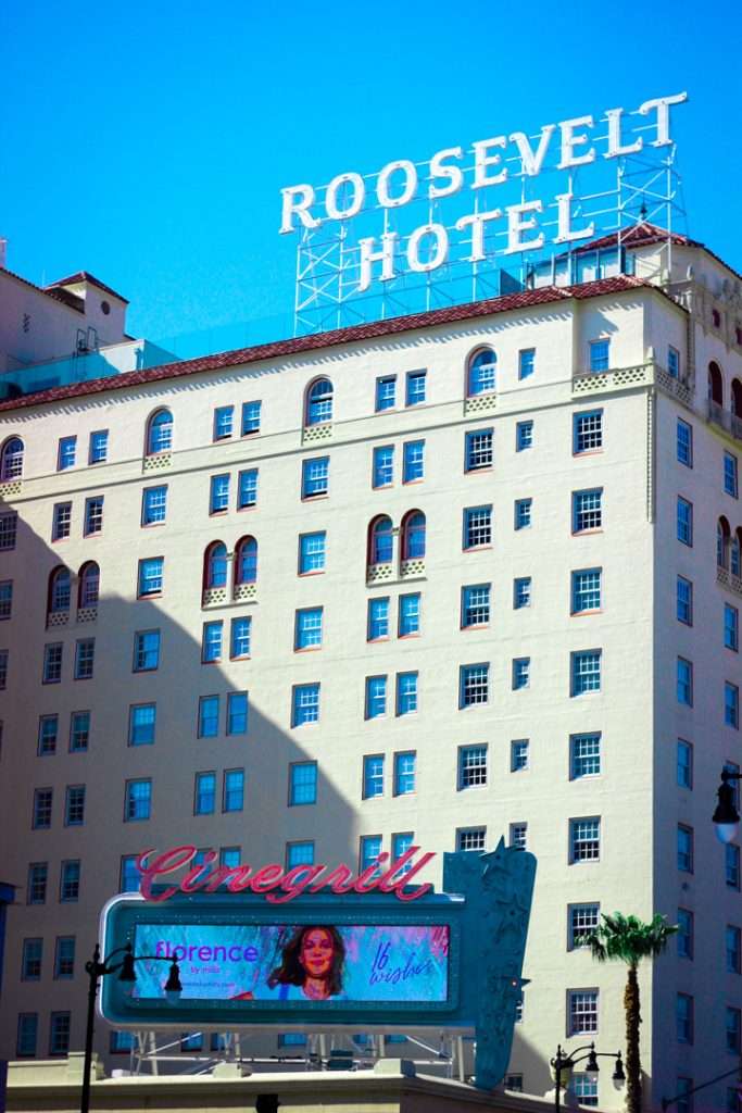 Los Angeles del cinema: Roosevelt Hotel