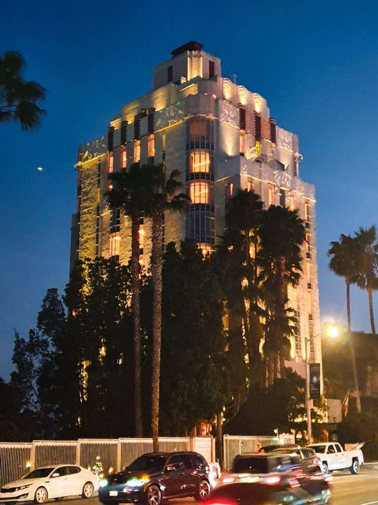 Los Angeles del cinema: Sunset Tower Hotel